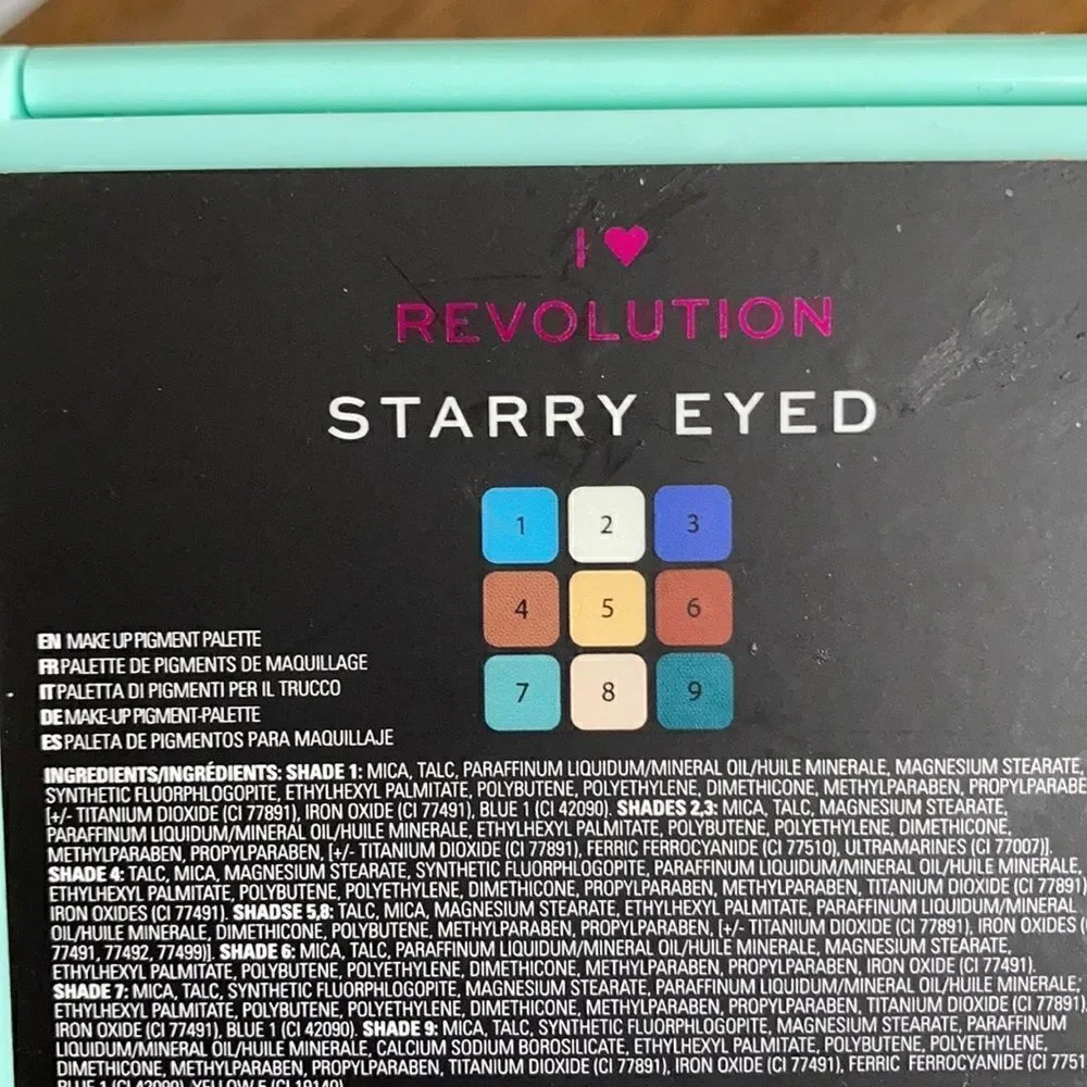 Revolution Eye Shadow Palette Starry Eyed